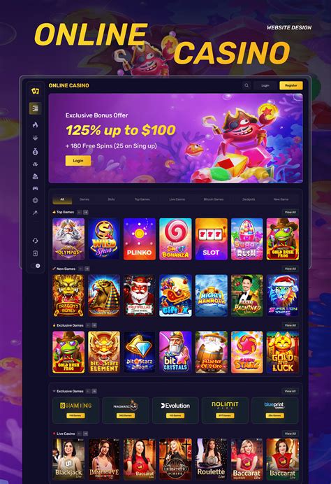 overseas casino site design - online casino website design.